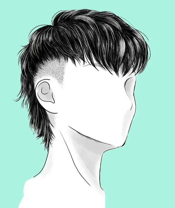 modern mullet haircut