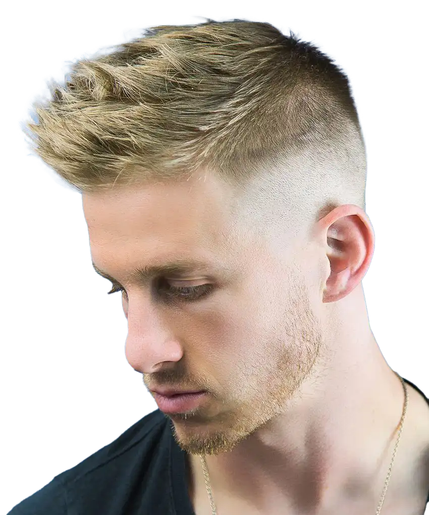 Mid Length High and Tight Haircuts for Men