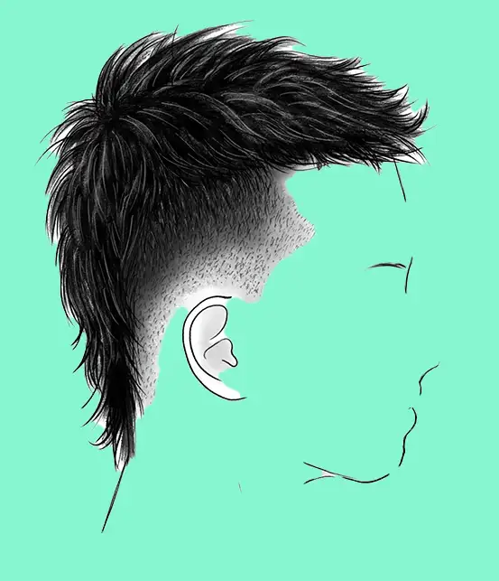 short mullet haircut for men