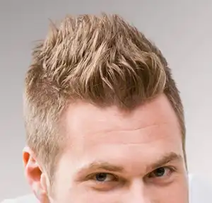 faux hawk thin hair men