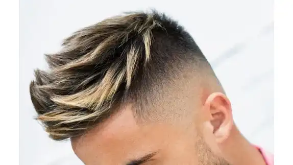 Trendy Bleached Faux Hawk