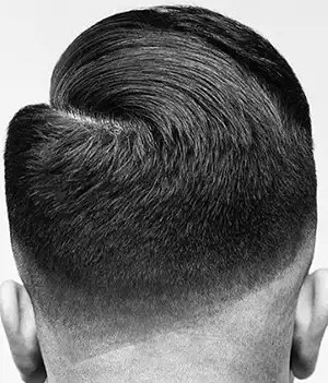 Low Fade Comb Over Haircut