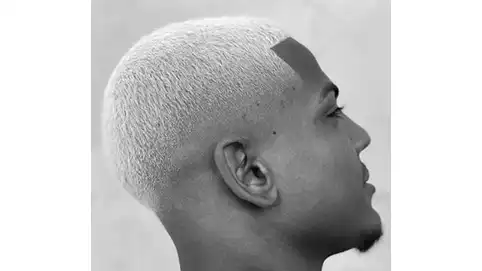 Bleached hairstyles Men