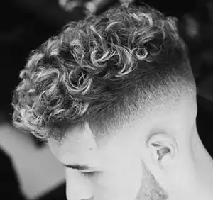 Trendy wavy men hairstyles