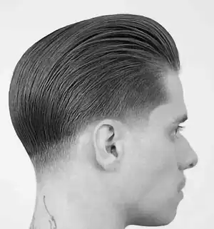 Long Hair Low Fade Haircut