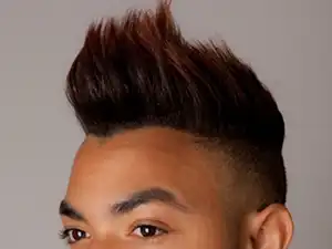 Wavy Pompadour for Thick Hair