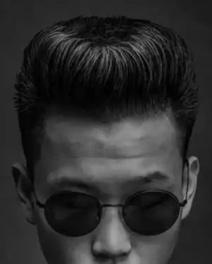 The Classic Pompadour Look