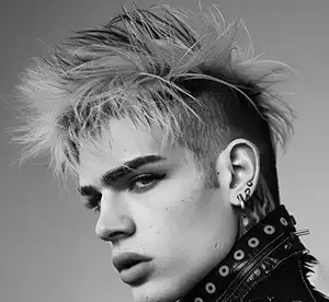 Punk hairstyle for men