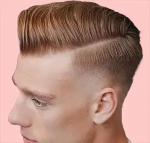 Noticeable Side Part Fade with Disconnection