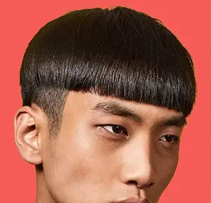 Bowl Cut with Drop Fade