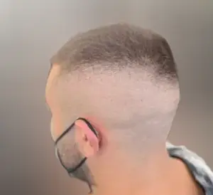 Butch Haircut with Fade