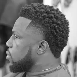 Afro Textured Skin Fade