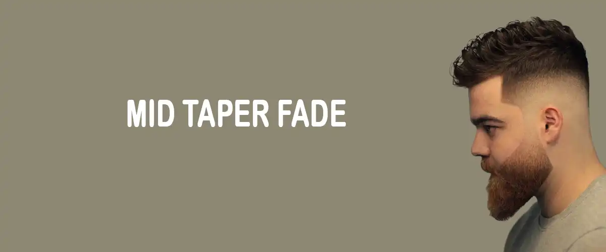 Mid Taper Fade Haircuts for Men