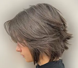 Stylish Textured Wolf Cut