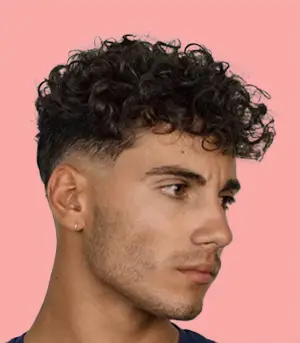 The Curly Medium Hair Cut for Medium Length for Men